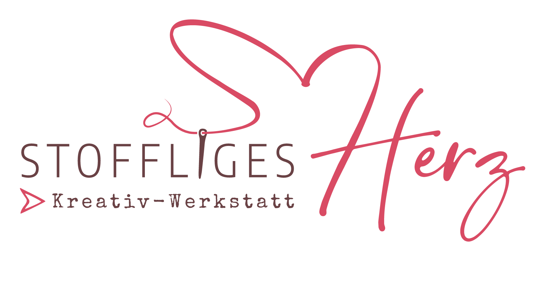 Stoffliges Herz Logo